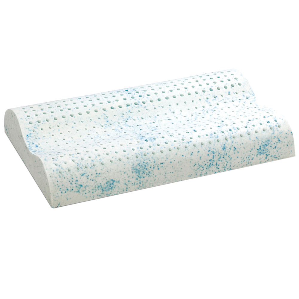 214 Α Μαξιλάρι Latex Anatomic Gel 60 Χ 38 X 12 cm